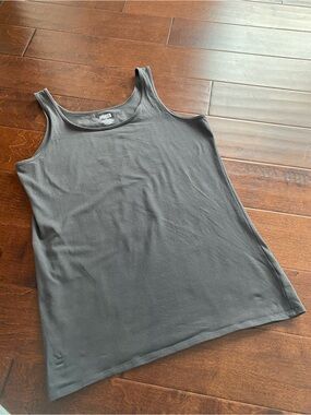 Duluth Trading Co. Women's No-Yank Tank Top – Gray, Size XL